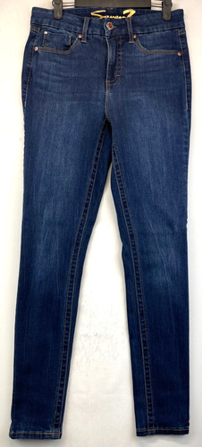 Seven7 for All Manking Jeans - Womens Size 6 - Blue High Rise Straight (3246)