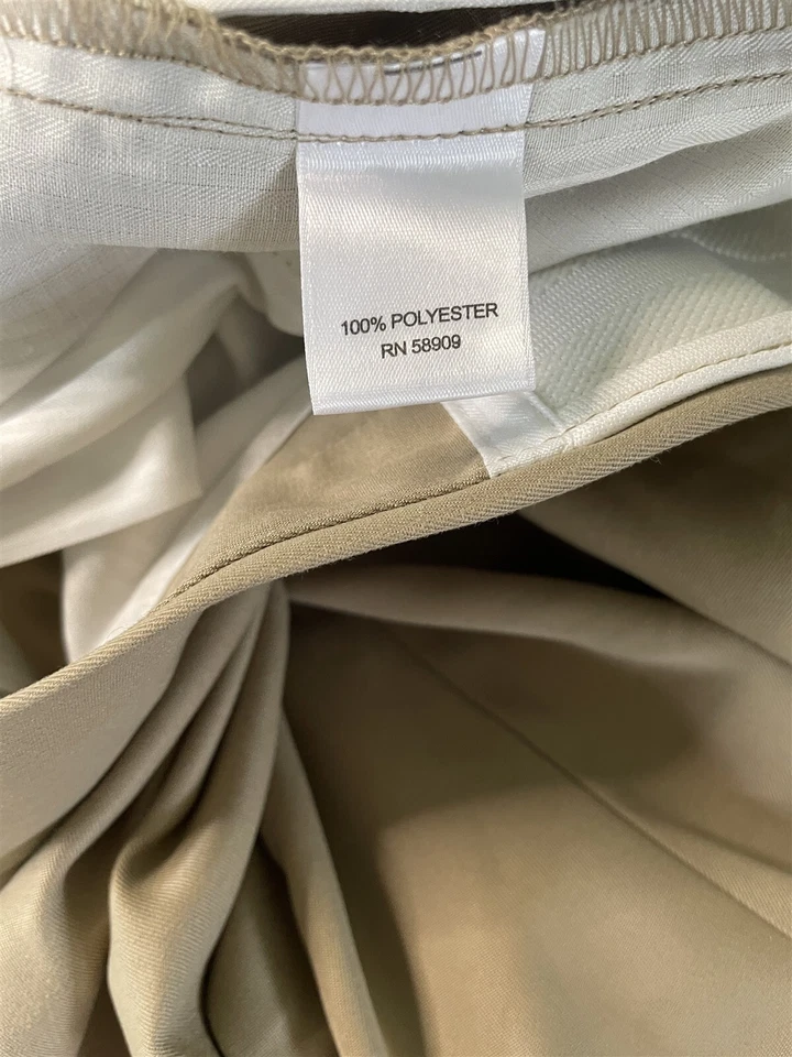 全新 Roundtree & Yorke 54x9 英寸卡其色旅行智能扩展腰带男式短裤 — 第 4/4 张图片