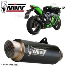 Scarico KAWASAKI ZX-10 R 2016 2017 MIVV Gppro Nero