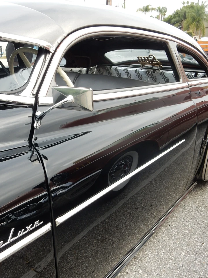 ESPEJO LATERAL RECTANGULAR BRAZO LARGO ESPEJO HOT RODS PERSONALIZADO C5003 1 PIEZA Foto 2 de 4