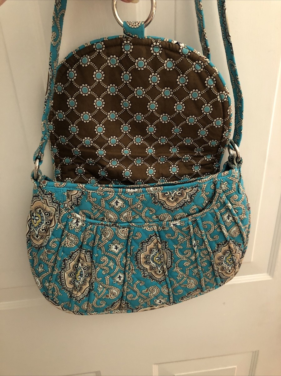 NWOT Vera Bradley Saddle Up Bag In Totally Turq | eBay NWOT Vera Bradley Saddle Up Bag In Totally Turq | eBay