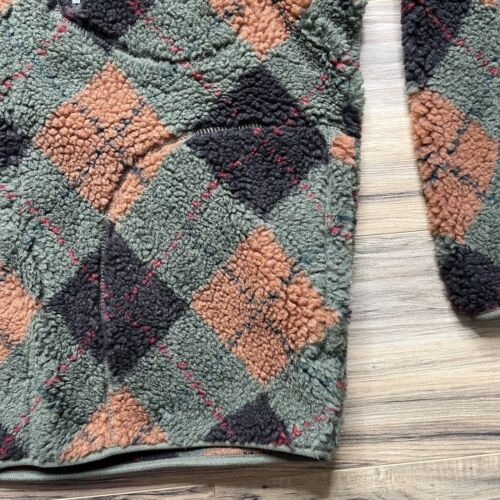 NWT RRL Ralph Lauren Wool Blend Deep Pile Fleece Jacket XL Vintage 1970s Zip - Picture 3 of 16