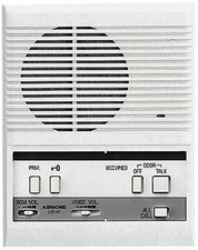 AIPHONE LEF-1C Semi-Flush Mount Open Voice Sub-Master Intercom with Door-Release