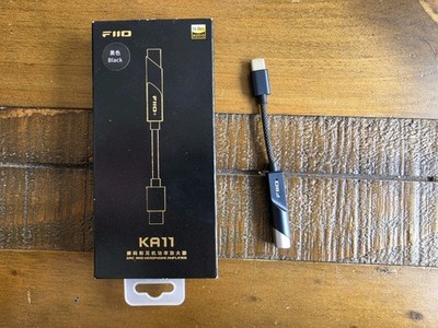 FiiO Jade Audio KA11 USB-C to 3.5mm DAC Amp Dongle 245mW Hi-Res Adaptor UK New