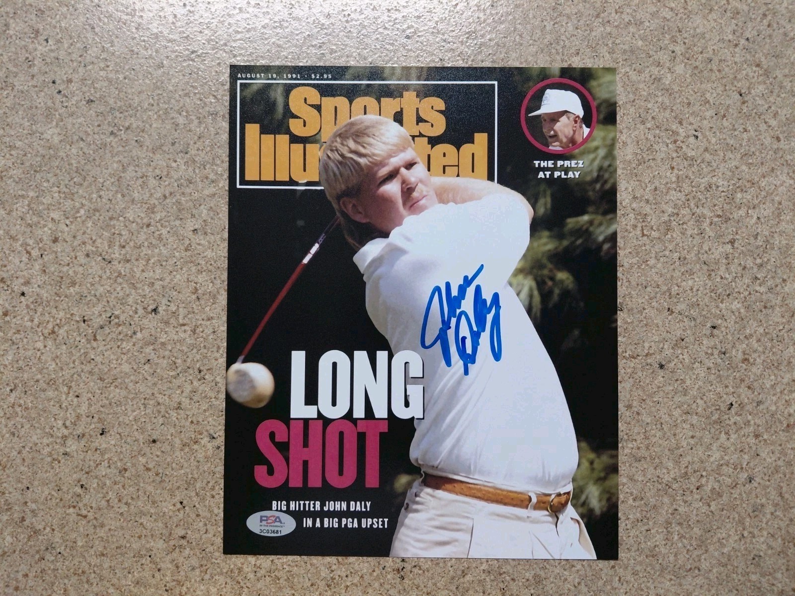 John Daly Autographed Signed 8x10 Photo PSA DNA COA STICKER Golf PGA Authentic 
