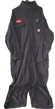 Carhartt FR Coverall 2XL Flame Resistant Zipper Leg Opening Blue Aramid 391-20