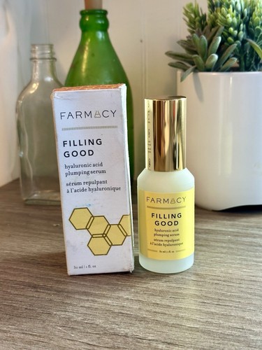 FARMACY Filling Good Hyaluronic Acid Plumping Serum 1oz - New MBA