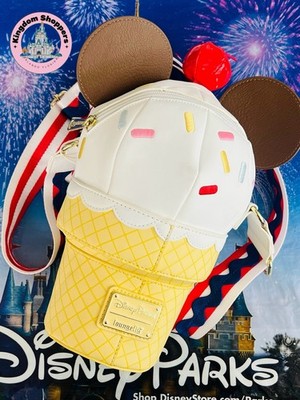 2026 Disney Parks Loungefly Beach Club Resort Beaches & Cream Ice Cream Bag New