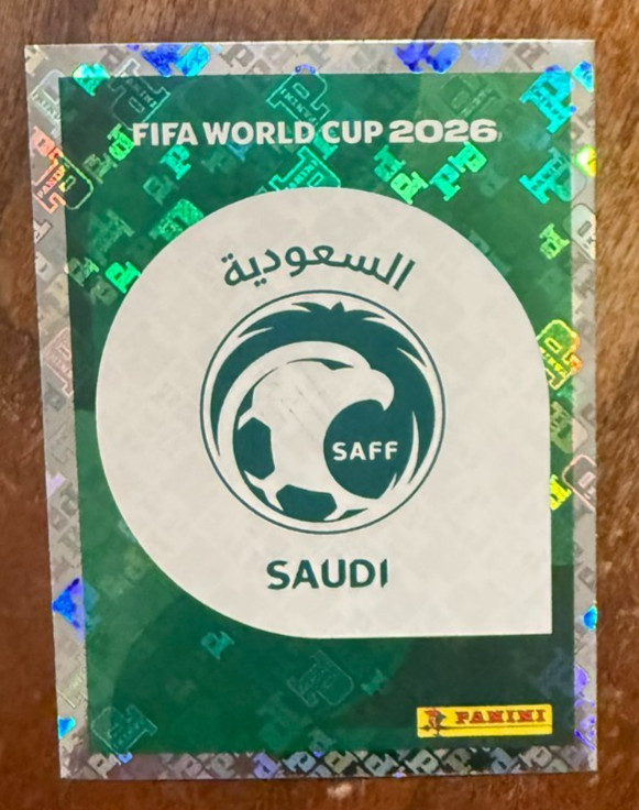 2026 Panini FIFA World Cup Sticker KSA#1