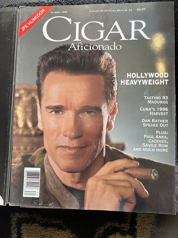 Cigar Aficionado Magazine Summer 1996 Cigars Dan Rather Paul Anka English