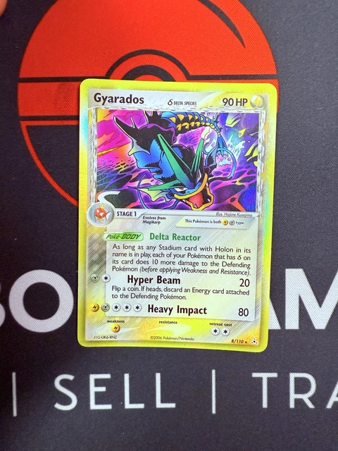 Gyarados Reverse Holo EX Holon Phantoms 2006 Pokemon #9