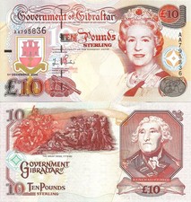 Gibraltar 10 pounds 2006 P-32 UNC