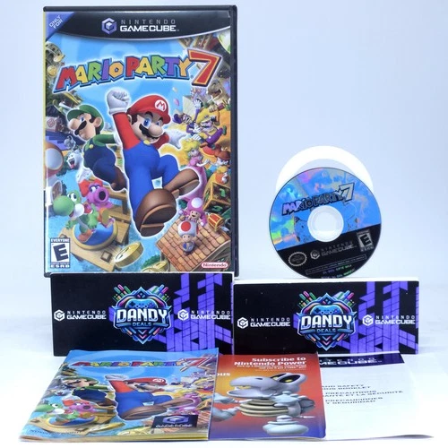 Mario Party 7 GC CIB W/ Manual - GameCube