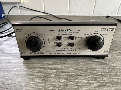Hammant und Morgan Duette Twin Netzteil Controller getestet und funktionsfähig