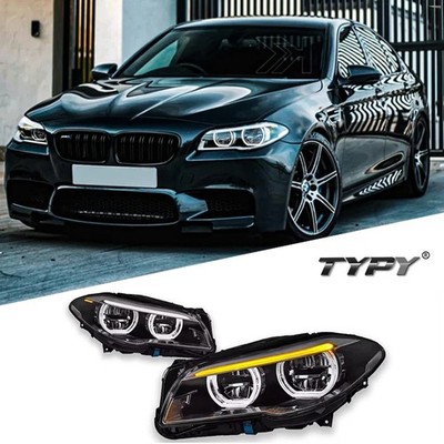 Paar Scheinwerfer für 5er BMW F10 F18 2014-2016 LED Autoscheinwerfer DRL Signal