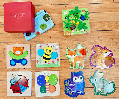 Montessori TOY BUNDLE - Puzzles, Fine Moter, Wooden Toddler Toys!