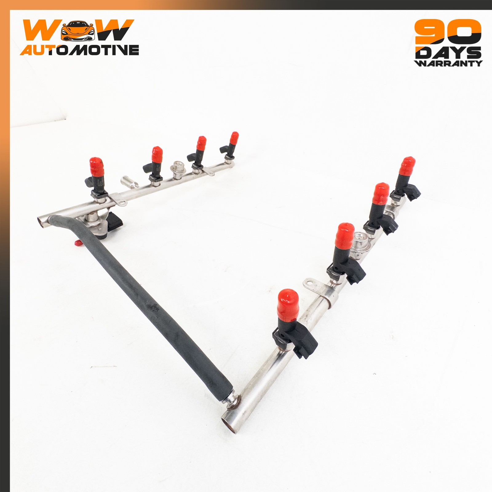 06-16 ASTON MARTIN V8 VANTAGE 4.3L FUEL INJECTION RAIL LINE INJECTOR ASSEMBLY OE