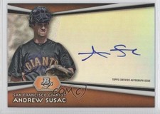 2012 Bowman Platinum Prospects Andrew Susac #AP-ASU Auto 0p3