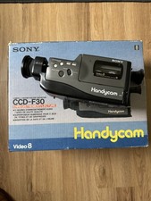 Sony CCD-F30 Video 8 Handycam Camcorder Analog W/Box NTSC READ