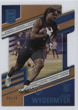 2022 Panini Donruss Elite Rookies Status Die-Cut 8/24 Jalen Wydermyer #129 1s6