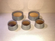 Heathkit Knobs for WA-P2 Pre-Amp and 3A and BC-1 Tuners, 5 Knobs