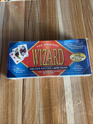 Wizard Deluxe Edition Card Game. U.S Games Systems, Inc. New & Sealed