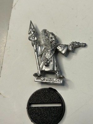 Warhammer 40K Classic Metal 1990 Eldar Seer Council Warlock w/ Spear Aeldari OOP