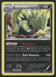 Tyranitar 56/124 Cosmos Holo Promo XY Fates Collide