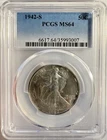 1942-S  Walking Liberty Half Dollar  - PCGS MS64 - FREE SHIPPING
