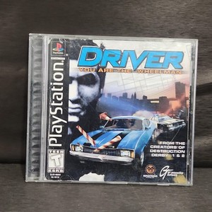 Driver - Jeu Playstation 1 PS1 (PSX) - Complet en boite français PAL