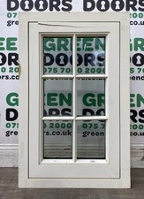 THIN NARROW CASEMENT WINDOW USED WOODEN WHITE EXTERNAL DOUBLE GLAZED HERITAGE