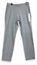 NWT A New Day Women's Gray Stretch High Rise Side Zip Skinny Ankle Pants Size 14