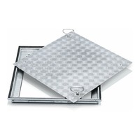 Zarges Schachtabdeckung Stahl Verzinkt 600 X 400 Mm AußEnmaß 760 X 560 Mm