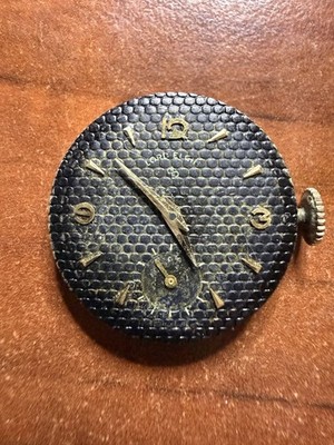 Lord Elgin 680 21 Jewel Movement w Dial Serial K400092 Not Running Parts Repair