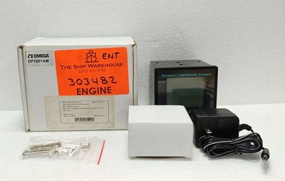 Omega DP1001AM 1/4 DIN 10-Kanal Automatischer Temperatur-Scanner Thermoelement