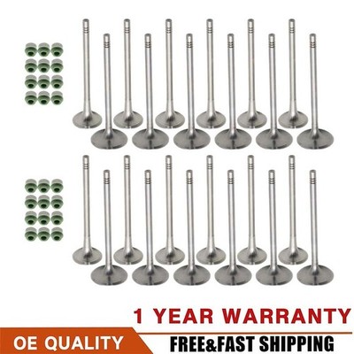 24X For VW Audi S4 A8 A7 Q7 3.0 TFSI Engine Intake & Exhaust Valves Set