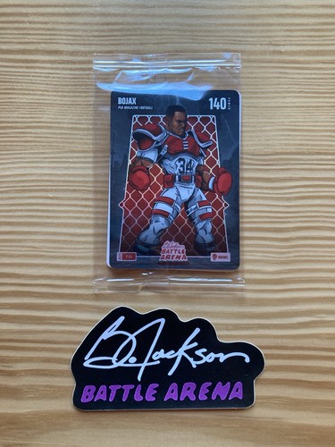 Bojax Battle Arena 140 Points Brawl 2026 P-24 Sealed PSA Magazine Bo Jackson
