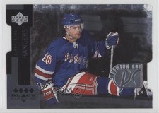 1997 Upper Deck Black Diamond Premium Cut Quad Horizontal Pat LaFontaine HOF 1o3
