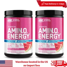 2 PK Optimum Nutrition Essential AMIN.O. Energy + Electrolytes - Watermelon Spla