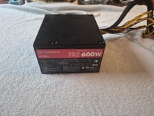 Thermaltake TR2 Series 600W Power Supply TR2-600NL2NC with Cables Tested Working