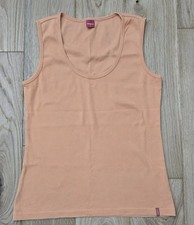 LADIES FITNESS TANK TOP RUNNING VEST WOMENS CASUAL GYM SLEEVELESS SPORTS Size L