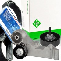 Bosch 6PK1413 Keilrippenriemen-Satz + Spanner FüR Ford Focus 1.8