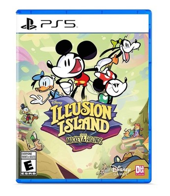 Disney Illusion Island Starring Mickey & Friends - Playstation 5 - NEW FREE SHIP