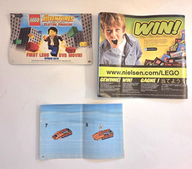 Lego City Fire Helicopter 7206 and Coast Guard 4 WD & Jet Scooter 7737 Complete