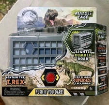 Jurassic World Captivz Epic Battle - Rumble Cage With Dinosaur - New In package