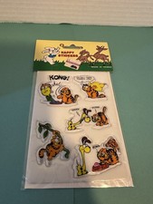 Very Rare Garfield Puffy Stickers Vintage