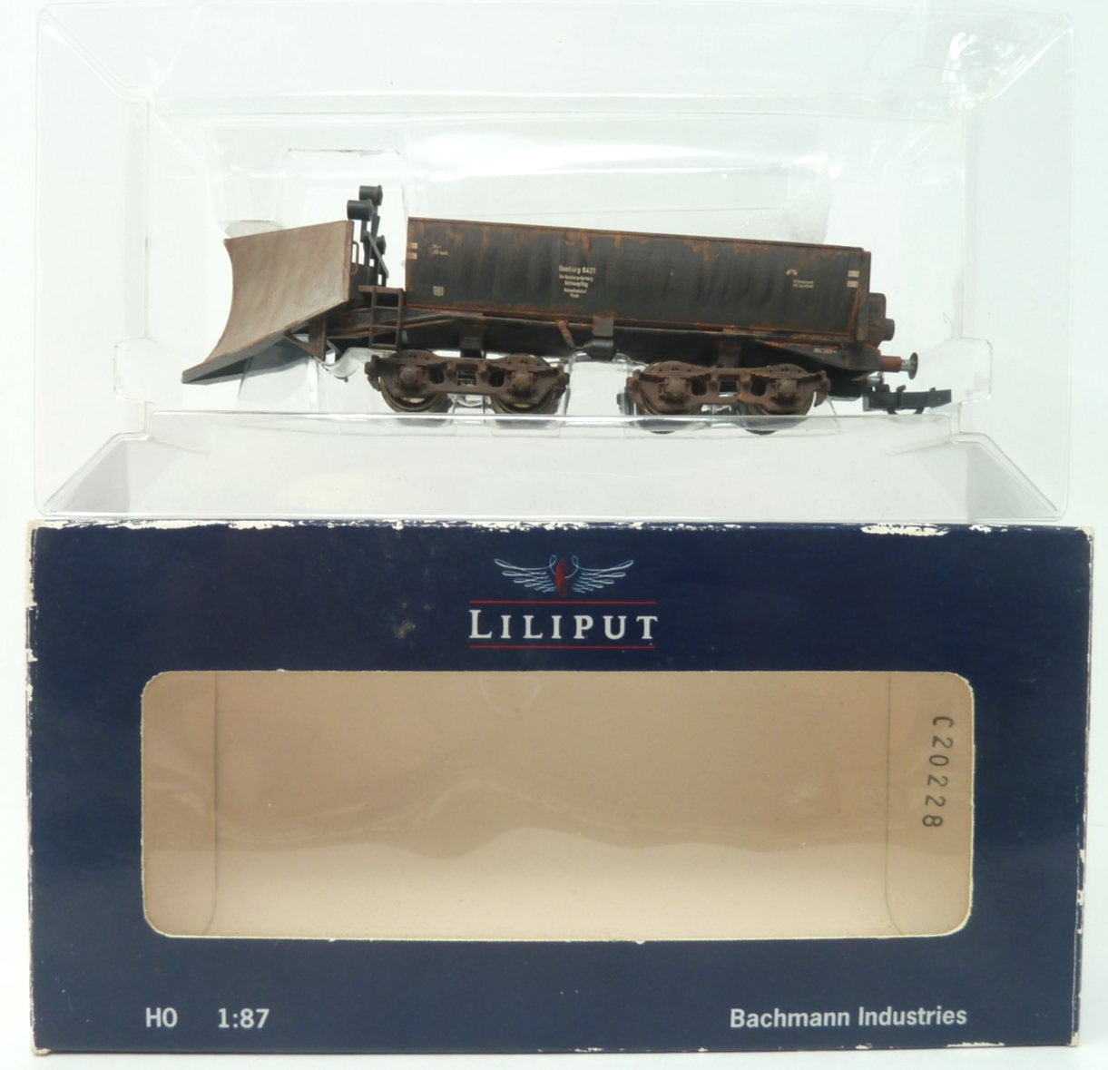 LILIPUT L230921 Snow plough Hamburg 6421 DB Epoch III HO Gauge