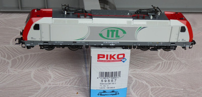 Piko 59557 Electric Locomotive Br 185 650-9 Der Itl Traxx Epoch 6 Dss + LED Rare