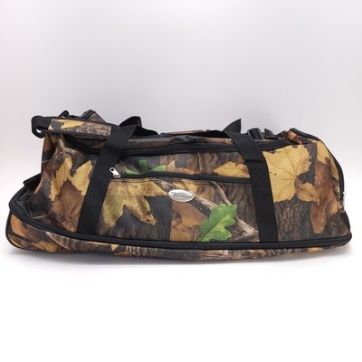 NEW Bella Russo Luggage Cammo Wheeled Duffel Bag Case Camoflauge 28'' x 12'' x 12''