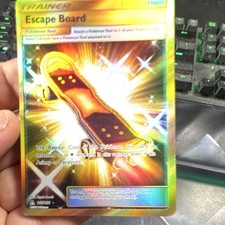 Escape Board 167/156 Sm-Ultra Prism Holo Secret Rare, Near Mint Condition on eBay